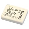 Eraser FACTIS 60 RC (Spain), 32х24х7 mm, white, assorted, rectangle, soft, synthetic rubber