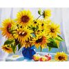 ВанГогВоМне / VanGogVoMne / Paint by number "Vase with sunflowers" 40x50 cm
