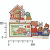 KRASNOKAMSKAYA TOY / Set "Characters of the fairy tale Teremok (kart.kor.)"