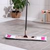 Доляна / Mopp flach, Teleskopstiel aus Stahl 90-130 cm, Mikrofaser 60 × 14 cm, MIX Farbe