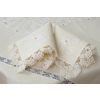 Снежинка / Snowflake / French breakfast table linen set