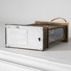Luazon Lighting / LED-Figur "Bronze-Laterne. Kamin mit Socken"