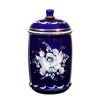 Гжельский Фарфоровый завод / Jar Flower cobalt paint gold