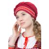 Тканые узоры / Hat, scarf in Russian folk style "Lady"