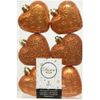 Kaemingk / Bộ quả bóng Giáng sinh có đầu Made with Love, 5-8 cm, 33 miếng, bằng nhựa