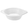 ЛАЙМА / Disposable soup plates, SET 100 pcs., Plastic, 0.5 l, "BUDGET", white, PS, cold / hot