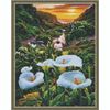 ВанГогВоМне / VanGogVoMne / Diamond mosaic "Callas at sunset" 40x50 cm