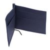 Clip BEFLER "Grade", natural leather, embossed, 120х86 mm, blue