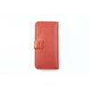 Clutch button mini with finished edges "Aquarius" red