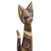 Decor and Gift / Wooden figurine "Cat" 40 cm