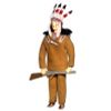 Потешный промысел / Souvenir doll "Indian with a gun. National costume, 19th century"