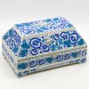 Промысел / Craft / Casket with Khokhloma painting, large, wooden, 320x260x380