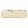 Pencil case-cosmetic bag INLANDIA, 2 branches, soft, "Lama", beige, 20х6х9 cm