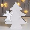 Сималенд / Souvenir ceramics "Christmas tree with an angel"