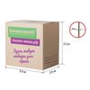 BUSINESSMENU / Corrugated box with logo, 370 x 270 x 370 mm, brand T22, profile B