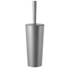 IDEA / Toilet brush with stand (high stanchion), closed, "Star", silver