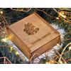 Ленивые Бобры / Lazy Beavers / A set of mirrored Christmas tree decorations "Miracles inside" in a gift box