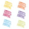 Chalk, colored JOVI (Spain), set of 20 PCs., for drawing on the pavement, round, plastic bucket