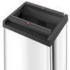 Waste bin Hailo Big-Box Swing L 35 l., Steel, white
