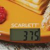 SCARLETT / Kitchen scales SC-KS57P45 "Pancakes", electronic display, max weight 5 kg, tare compensation, glass