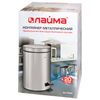 ЛАЙМА / Waste bin (urn) with a pedal "Classic", 20 l, mirror, stainless steel, with a removable inner bucket