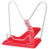 Stand for books PYTHAGORAS STANDARD, plastic/metal, assorted, pen slot, Euro slot