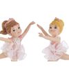 Kurts Adler / Set of Christmas decorations "Friends of the ballerina", 9.5 cm, 2 pcs
