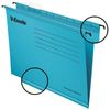 Hanging folder A4/Foolscap (400х240 mm), 300 sheets, SET of 25 PCs, blue cardboard ESSELTE "PlusFoolscap"