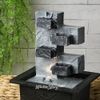 Kaemingk / Decorative fountain Eurydice 27 cm with LED lighting