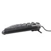 SONNEN / Keyboard wired KB-8136, USB, 107 keys, black