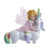 Kurts Adler / juguete para árbol de Navidad "Pequeña hada sobre un unicornio", 10 cm