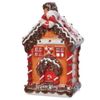 Kaemingk / Christmas candlestick-house CandyLand Christmas 16 cm, ceramics