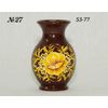 Вятский сувенир / Painted, decorative vase