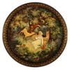 Холуй / Plate "Who are you?" 24x24 cm