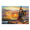 HATBER / Sketchbook "O caminho do guerreiro" (5 tipos), 205x300 mm, 40 folhas A4, espiral, hot stamping, foil