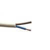 Wires and cords for various purposes - PVC 2x0.75 connecting vinyl sheathed wire White
