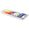 Watercolors "Classic" 16 flowers, honey, with brush, plastic box