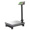 MERCURY / Floor scales M-ER 335ACL-150.20 LED (0.4-150 kg) with a stand, resolution 20 g, platform 600x460 mm