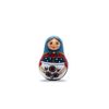 Шугозерская роспись / Shugozerskaya painting / Small tumbler with musical mechanism "Bright bloom" (basic segment) hand painting