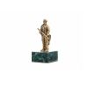 Золотая антилопа / Statuette "Hunter with a gun" on a stone