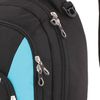Mochila WENGER universal, negro-azul, elementos reflectantes, 28 l, 33x19x45 cm