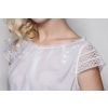 Снежинка / Snowflake / Women's night shirt "Sweet fantasies" of trapeze silhouette