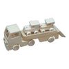 Trucks and jeeps - wooden educational toy for boys