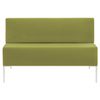GARTLEX / Sofa soft double "Host" M-43, 1200x620x780 mm, without armrests, eco-leather, light green