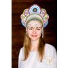 Русский народный костюм  / Kokoshnik "Elena", 12.5 cm