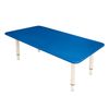 Children's table "Preschool", 900 x450 x400-580 mm, adjustable, height 0-3 (85-145 cm), plastic, blue, ivory