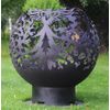 "Phoenix" outdoor metal fire pit - laser cutting
