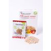 Oatmeal porridge with Jerusalem artichoke and strawberries