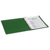 Chất kết dính BRAUBERG 4 vòng, bìa cứng / PVC, 40 mm, màu xanh lá cây, lên đến 250 tờ (tuổi thọ gấp đôi)