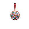 Волховская роспись / Volkhov painting / Pendant decoration "Small ball" "Petal rosette"